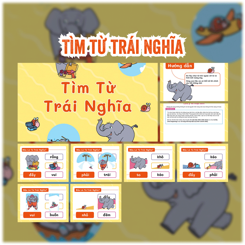 từ trái nghĩa